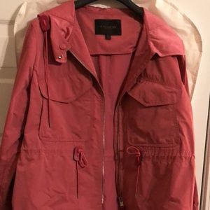 Pink Authentic Coach Raincoat